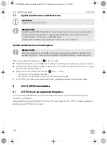 Предварительный просмотр 178 страницы Dometic 9600003262 Installation And Operating Manual