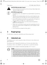 Предварительный просмотр 8 страницы Dometic 9600010208 Operating Manual