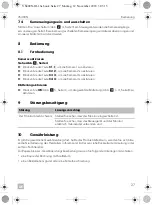 Preview for 27 page of Dometic 9600013958 Installation And Operating Manual