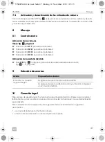 Preview for 47 page of Dometic 9600013958 Installation And Operating Manual