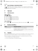 Preview for 57 page of Dometic 9600013958 Installation And Operating Manual