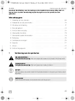 Preview for 69 page of Dometic 9600013958 Installation And Operating Manual