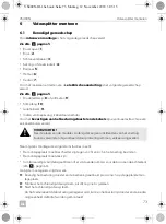 Preview for 73 page of Dometic 9600013958 Installation And Operating Manual