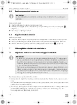 Preview for 74 page of Dometic 9600013958 Installation And Operating Manual