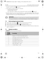 Preview for 75 page of Dometic 9600013958 Installation And Operating Manual