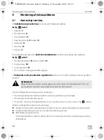 Предварительный просмотр 82 страницы Dometic 9600013958 Installation And Operating Manual