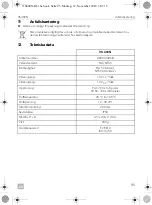 Preview for 95 page of Dometic 9600013958 Installation And Operating Manual