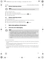 Preview for 101 page of Dometic 9600013958 Installation And Operating Manual