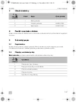 Preview for 147 page of Dometic 9600013958 Installation And Operating Manual