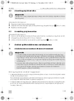 Preview for 159 page of Dometic 9600013958 Installation And Operating Manual