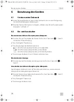 Предварительный просмотр 26 страницы Dometic 9600014024 Operating Manual