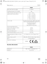 Предварительный просмотр 62 страницы Dometic 9600014024 Operating Manual