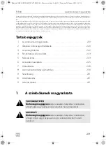 Предварительный просмотр 219 страницы Dometic 9600014024 Operating Manual