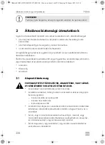 Предварительный просмотр 220 страницы Dometic 9600014024 Operating Manual