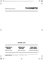 Предварительный просмотр 236 страницы Dometic 9600014024 Operating Manual