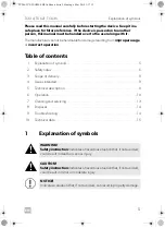 Предварительный просмотр 5 страницы Dometic 9600014289 Operating Manual