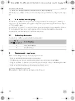 Preview for 50 page of Dometic 9600014796 Operating Manual