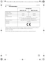 Preview for 102 page of Dometic 9600014796 Operating Manual