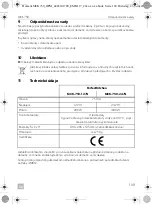 Preview for 109 page of Dometic 9600014796 Operating Manual