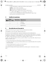 Preview for 112 page of Dometic 9600014796 Operating Manual