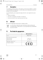 Предварительный просмотр 111 страницы Dometic 9600015625 Operating Manual