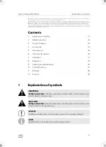 Предварительный просмотр 17 страницы Dometic 9600023490 Installation And Operating Manual