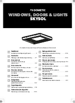 Предварительный просмотр 1 страницы Dometic 9600023491 Installation And Operating Manual