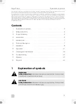 Предварительный просмотр 3 страницы Dometic 9600023491 Installation And Operating Manual