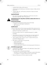 Preview for 20 page of Dometic 9600024617 Operating Manual