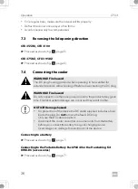 Preview for 26 page of Dometic 9600024617 Operating Manual