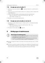 Preview for 62 page of Dometic 9600024617 Operating Manual