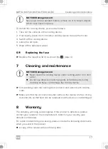 Preview for 17 page of Dometic 9600024951 Installation And Operating Manual