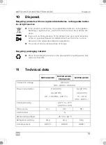 Preview for 19 page of Dometic 9600024951 Installation And Operating Manual