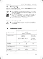 Preview for 36 page of Dometic 9600024951 Installation And Operating Manual