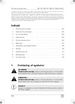 Preview for 104 page of Dometic 9600024951 Installation And Operating Manual