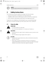 Preview for 4 page of Dometic 9600025579 Installation And Operating Manual