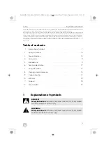 Preview for 7 page of Dometic 9600028828 Operating Manual