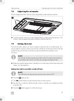 Предварительный просмотр 17 страницы Dometic 9600037254 Operating Manual