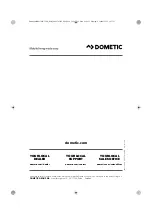 Preview for 58 page of Dometic 9600037328 Short Operating Manual