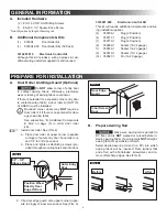 Предварительный просмотр 5 страницы Dometic 975XX48.XX0(#) Series Installation & Operating Instructions Manual