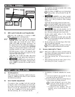 Предварительный просмотр 10 страницы Dometic 975XX48.XX0(#) Series Installation & Operating Instructions Manual