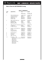 Preview for 13 page of Dometic A&E 8500 Series Installation Manual