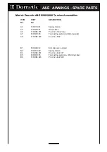 Preview for 15 page of Dometic A&E 8500 Series Installation Manual