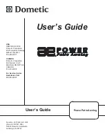 Dometic A&E User Manual preview