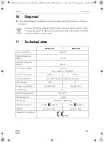 Предварительный просмотр 29 страницы Dometic ACX3 30 Operating Manual