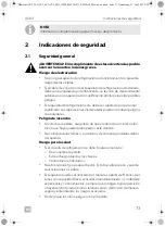 Preview for 73 page of Dometic ACX3 30 Operating Manual