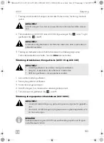 Preview for 163 page of Dometic ACX3 30 Operating Manual