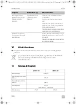 Preview for 222 page of Dometic ACX3 30 Operating Manual