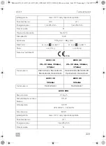 Preview for 223 page of Dometic ACX3 30 Operating Manual