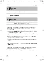 Preview for 273 page of Dometic ACX3 30 Operating Manual